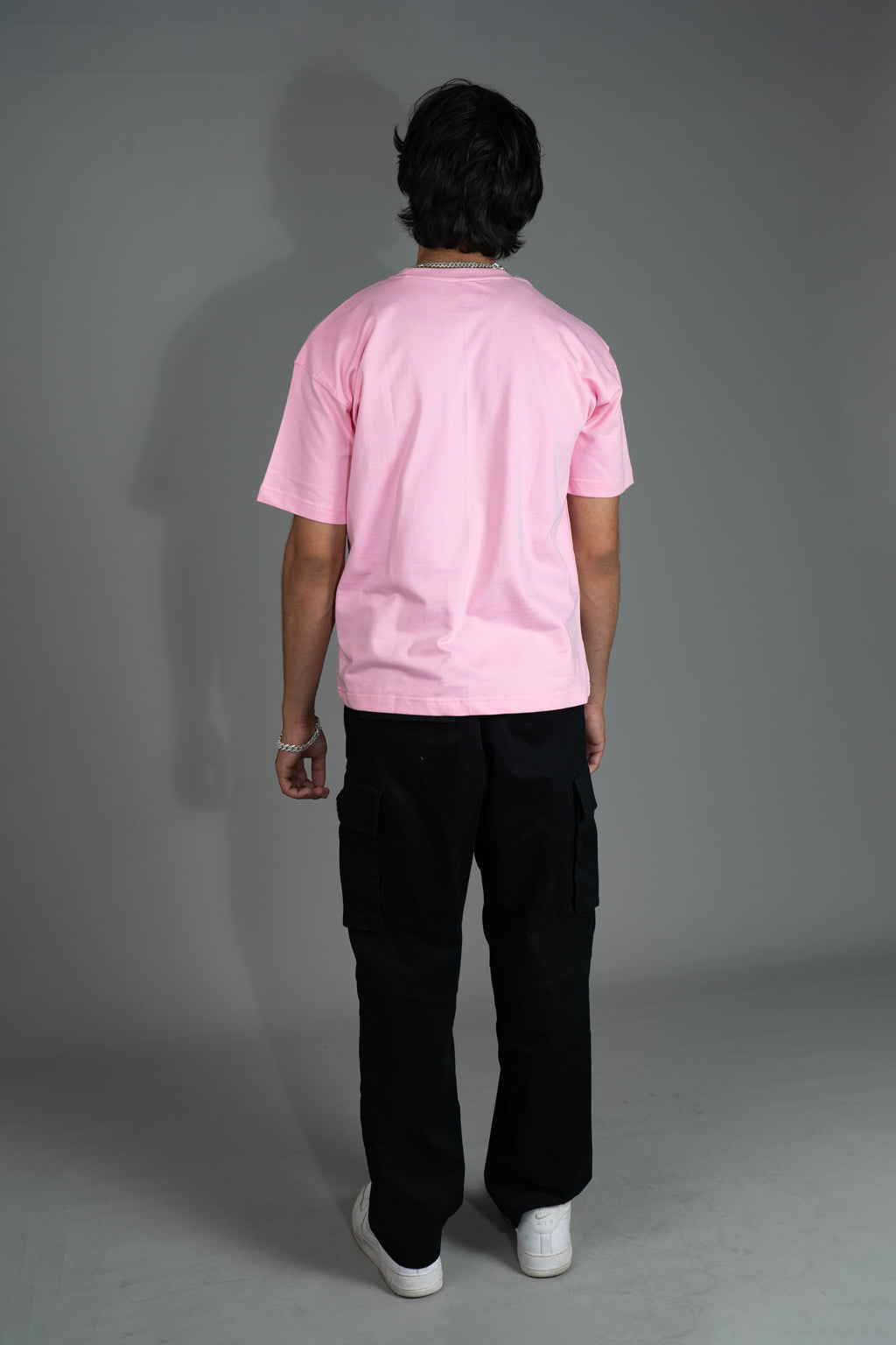 ASAMI Blush Pink Oversized T-Shirt