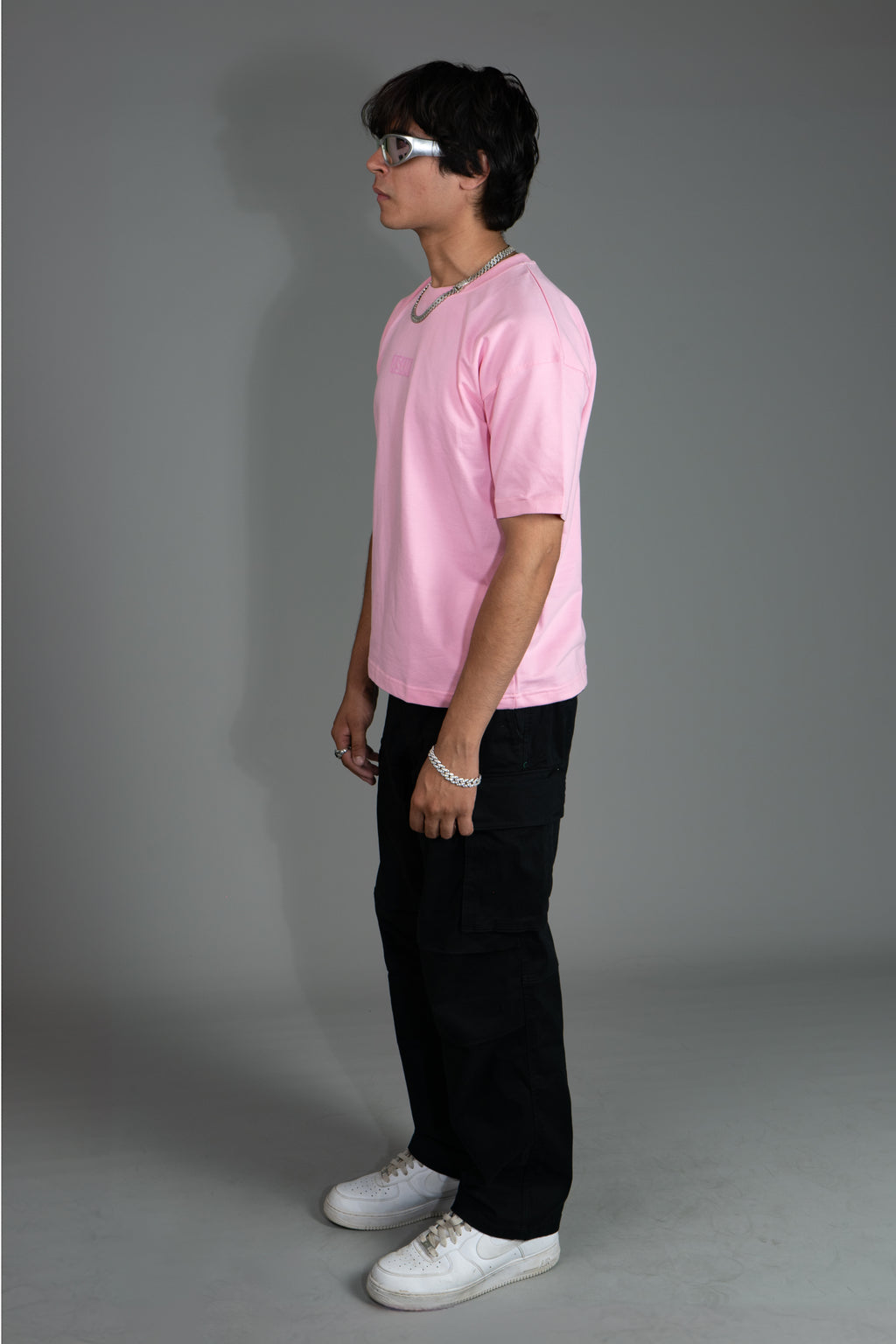 ASAMI Blush Pink Oversized T-Shirt