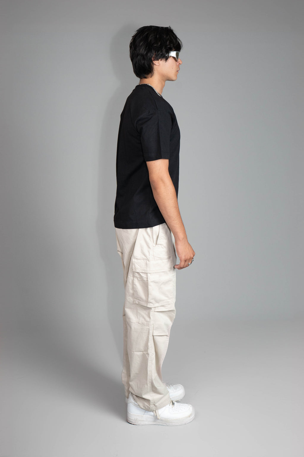 ASAMI Core Black Oversized T-Shirt