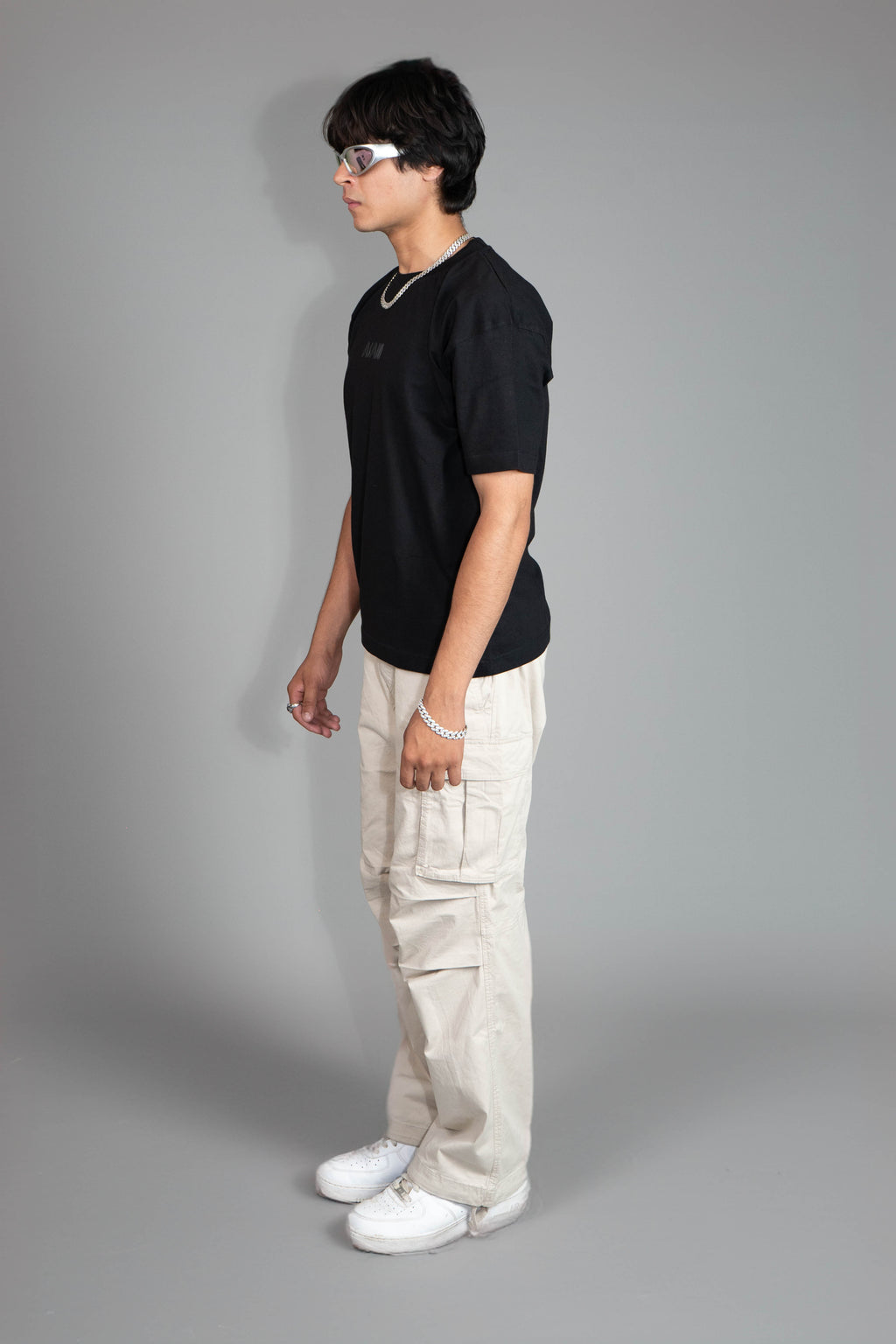 ASAMI Core Black Oversized T-Shirt